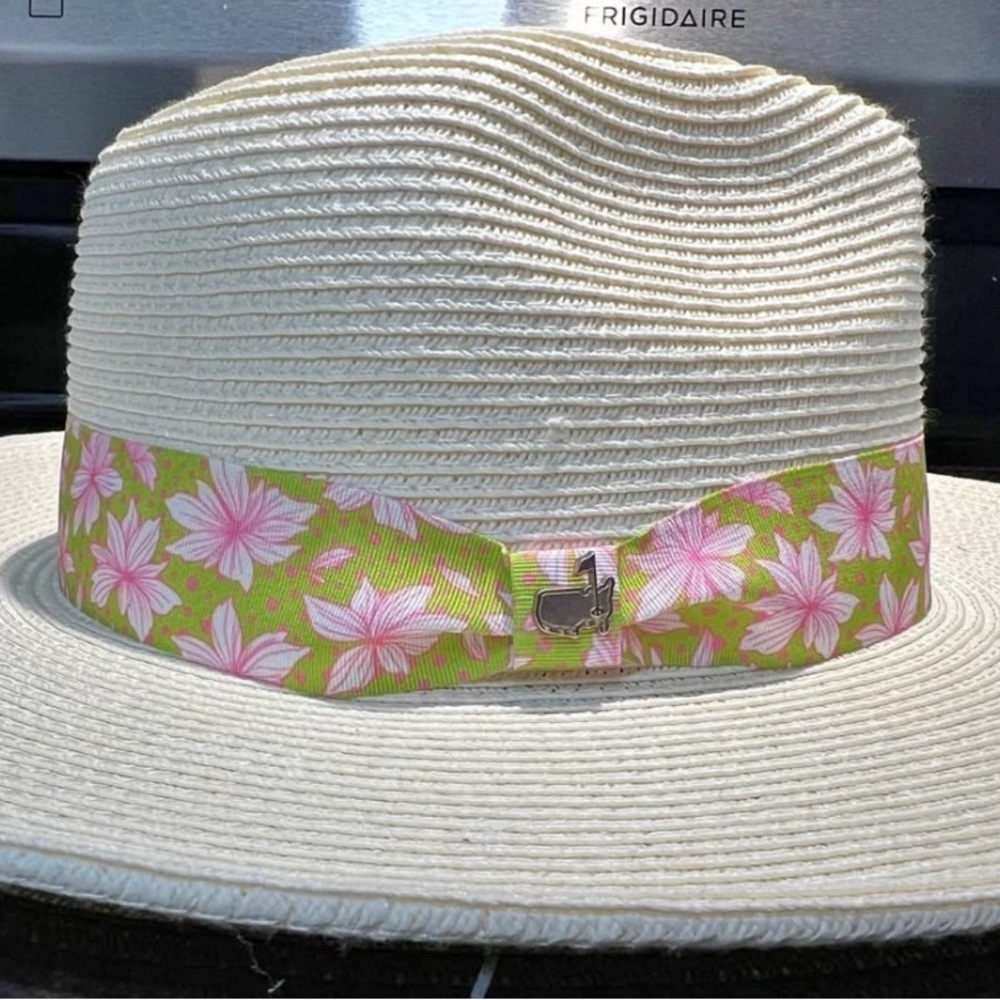Masters Azalea Straw Hat